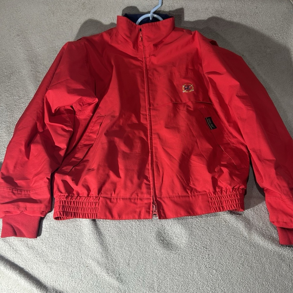 Zero Restriction Ladies Tour Lite Gore-Tex Golf Jacket Small Red Made in USA